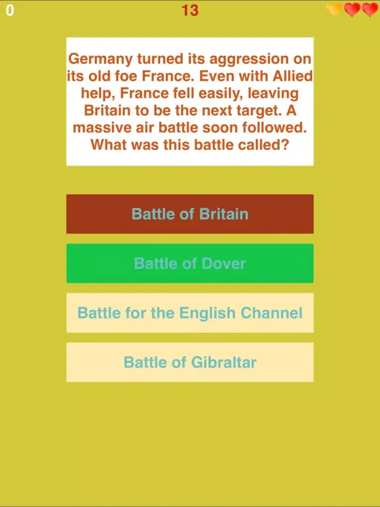 Capturas de tela do Trivia for World War 2 - Super Fan Quiz for World War 2 Trivia - Collector's Edition iPad 
